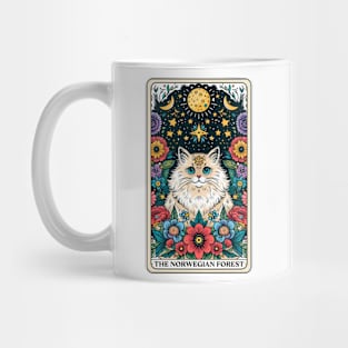 Norwegian Forest Tarot Card Mug